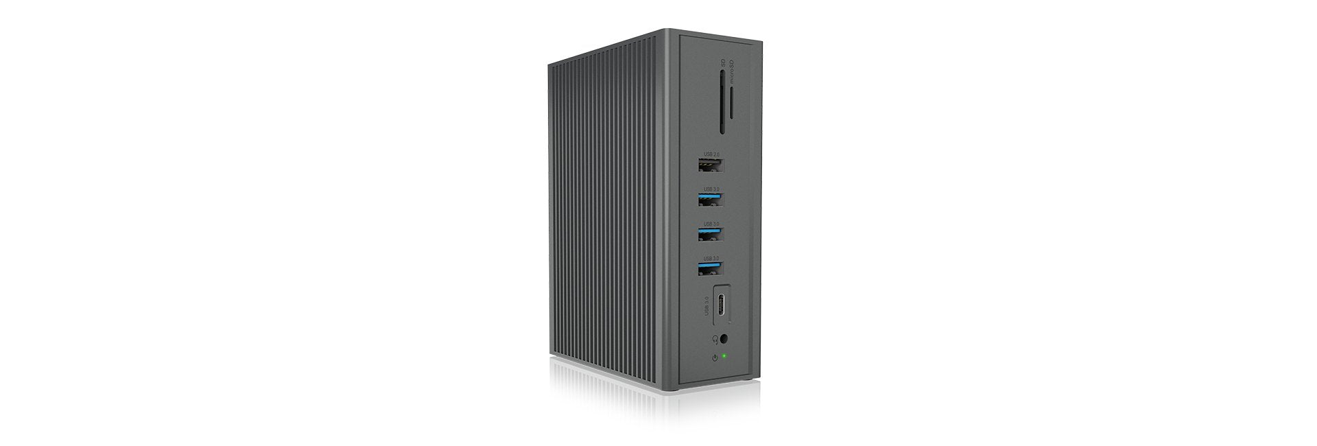 Estación De Acoplamiento Icybox Usb 3.0 -> Dp Usb3.0 Lan 3x Video