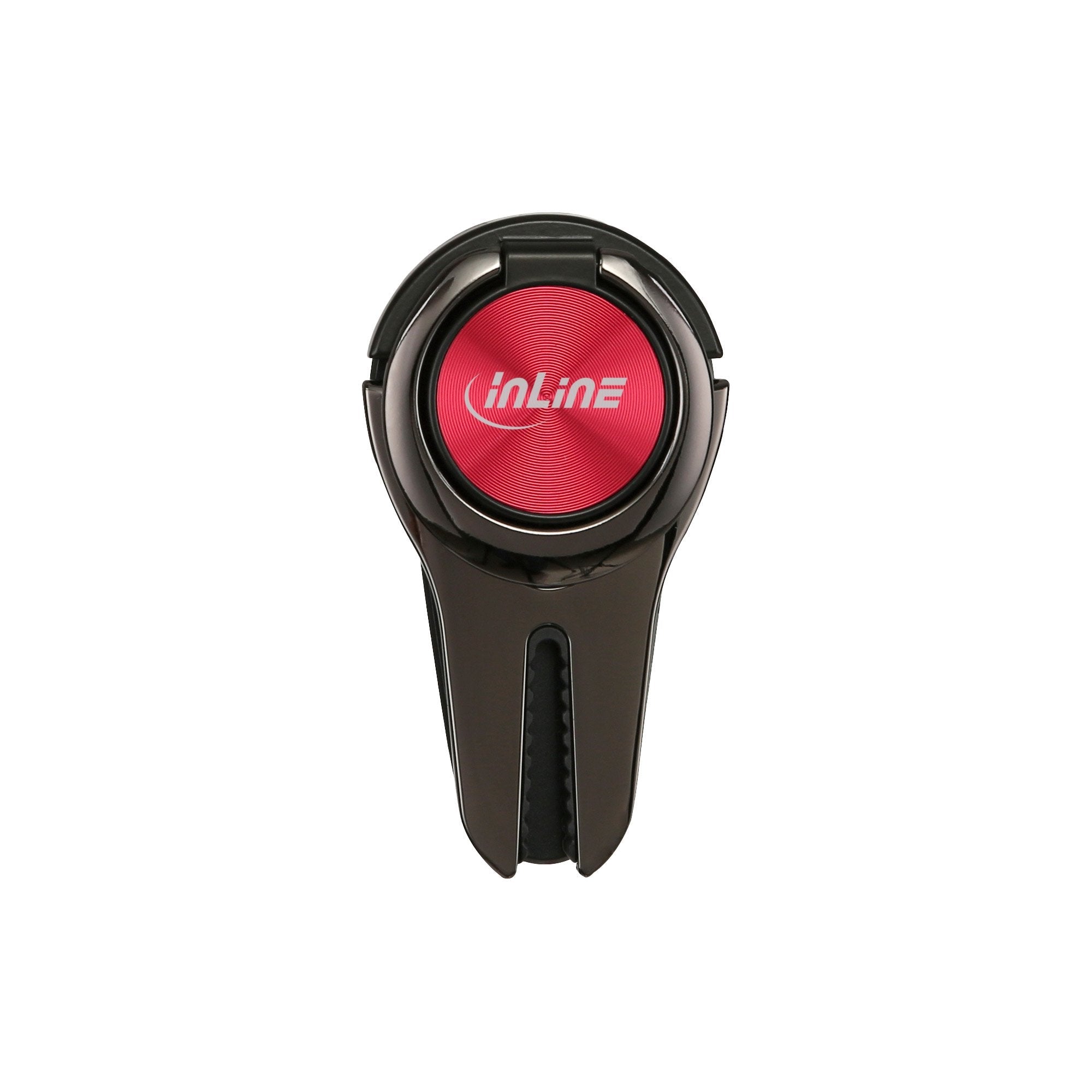 Inline Smartphone 3in1 Smartclip Soporte Para Automóvil, Soporte Para Dedos, Asa Autoadhesiva Para Smartphone