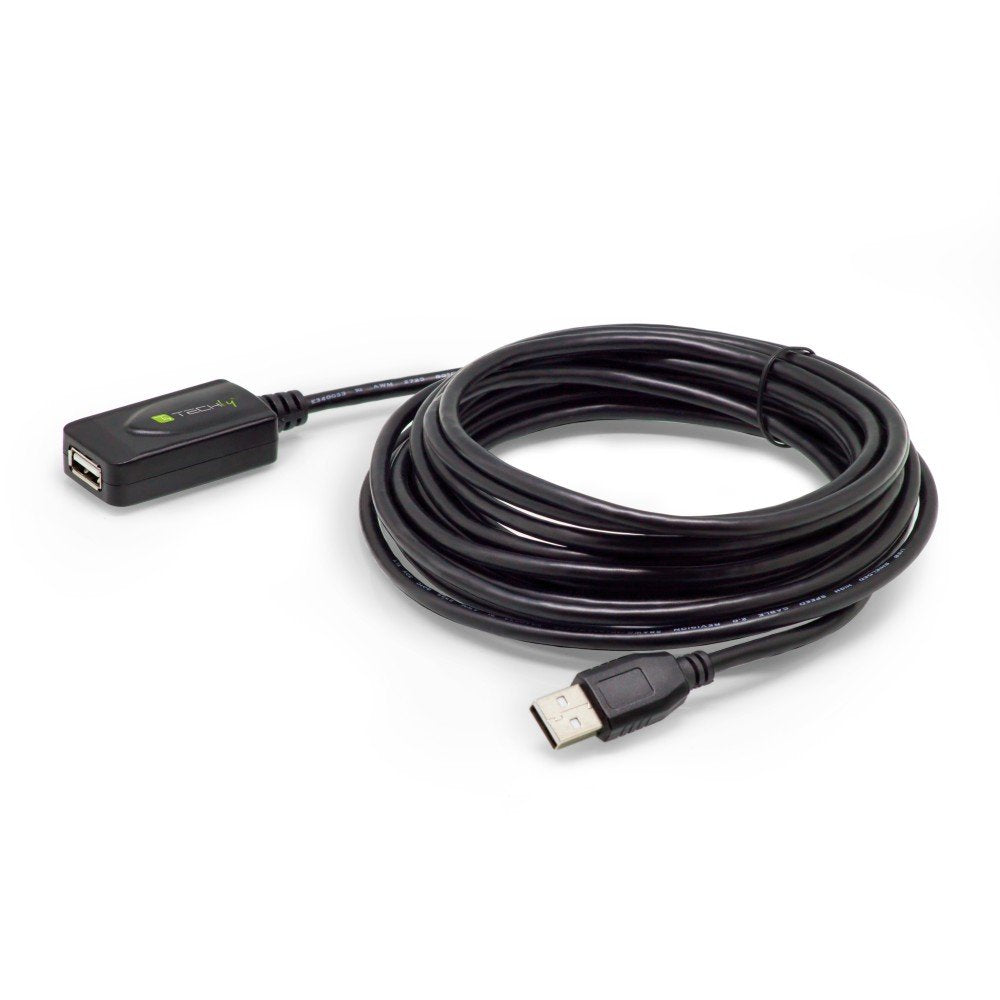 Techly Iusb-Rep220ty3 Cable Usb 20 M Usb 2.0 Usb A Negro