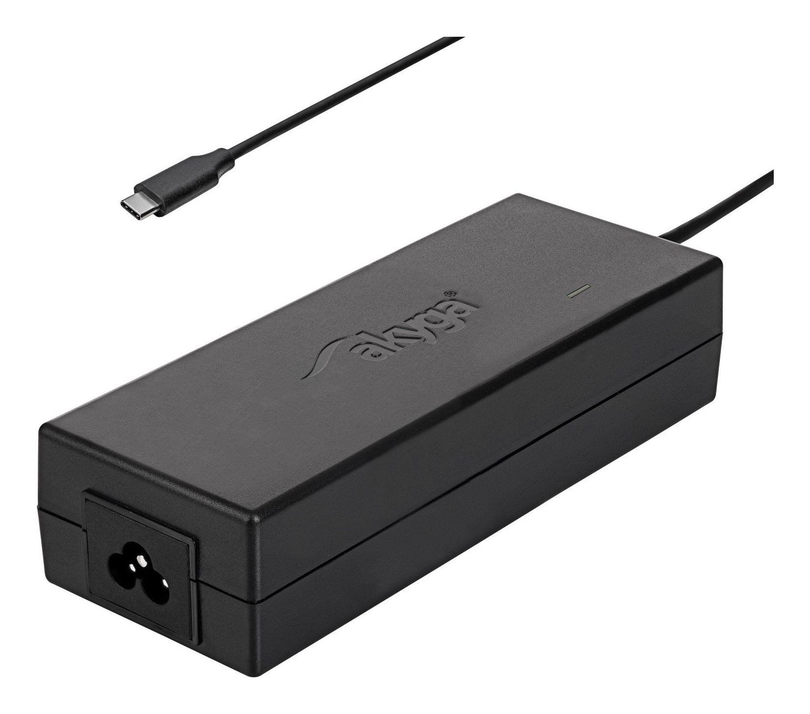 EAN 5901720137876 - Akyga AK-ND-79 adaptador e inversor de corriente Interior 87 W Negro imagen 1