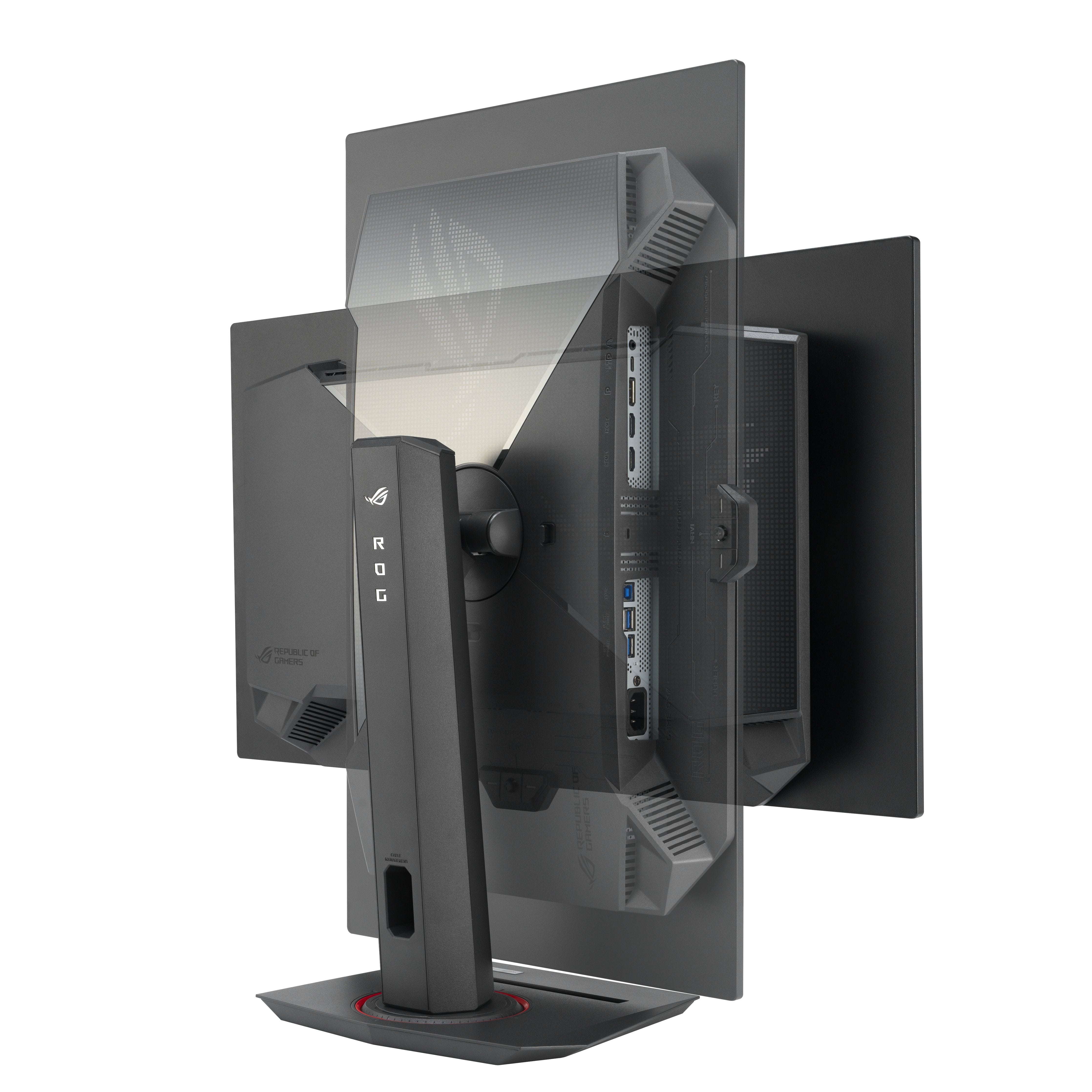 EAN 4711387815243 - ASUS ROG Strix OLED XG27UCDMG pantalla para PC 67,3 cm (26.5") 3840 x 2160 Pixeles 4K Ultra HD QD-OLED Ne imagen 3