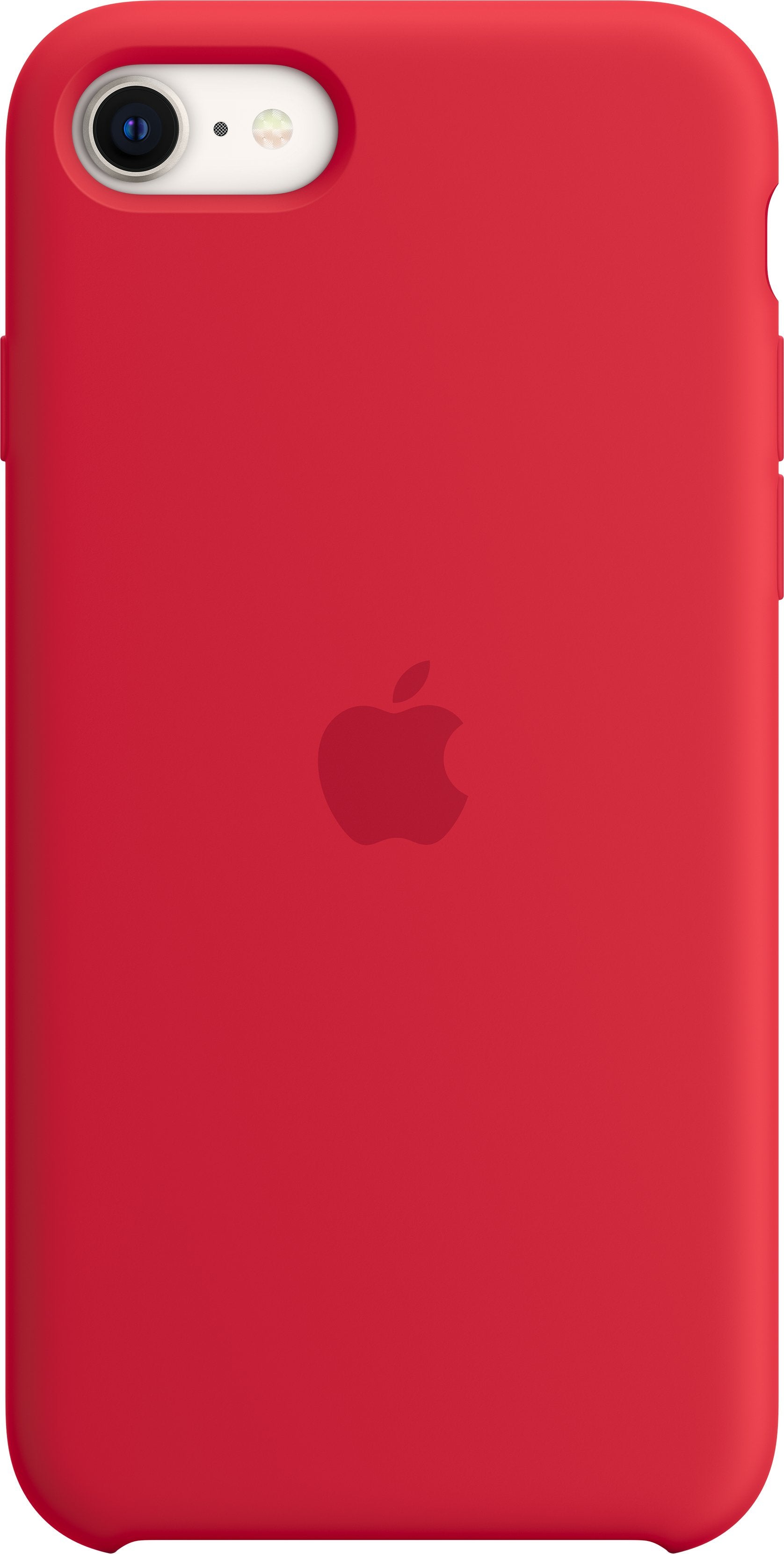 Apple Funda De Silicona Iphone Se Rojo