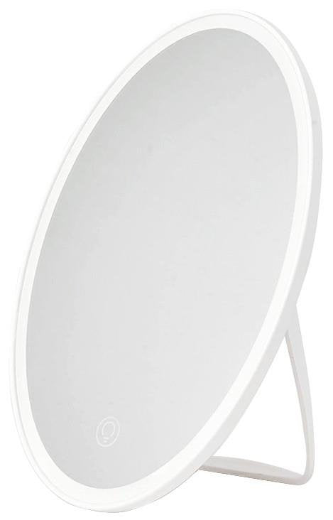 Avide Led Beleuchteter Schminkspiegel Con Akku Rund