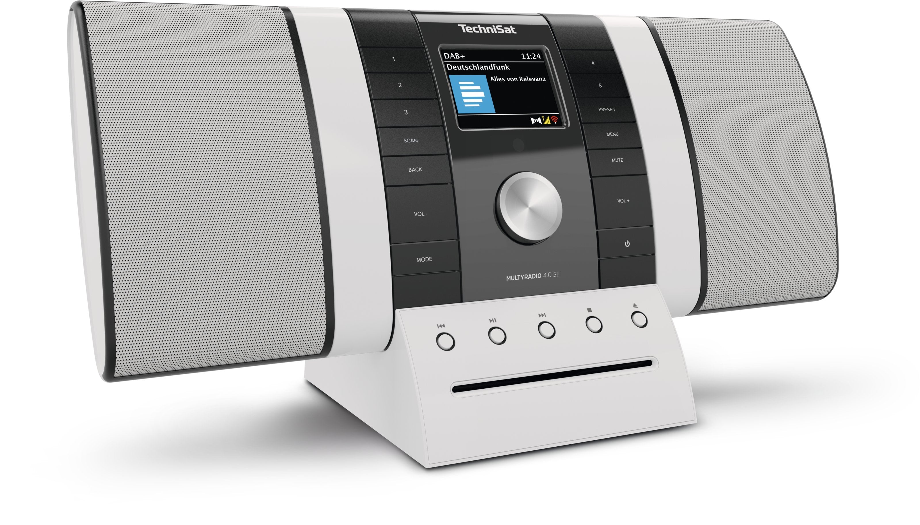 EAN 4019588139831 - TechniSat MULTYRADIO 4.0 Internet Analógico y digital Negro, Blanco imagen 2