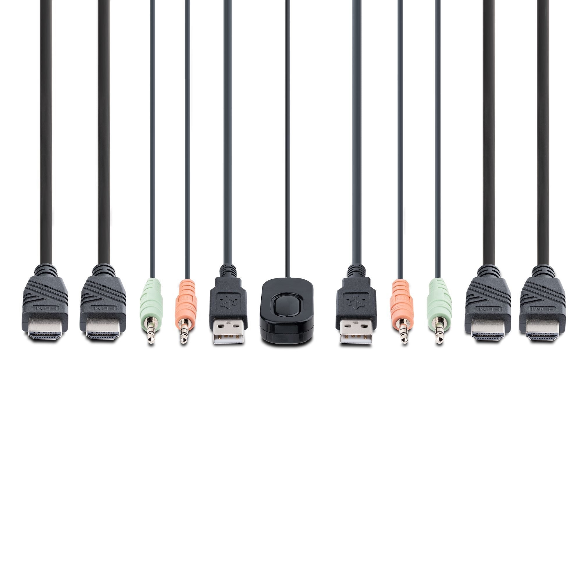 EAN 0065030899222 - StarTech.com C2-DH46-UA2-CBL-KVM interruptor KVM Negro imagen 6