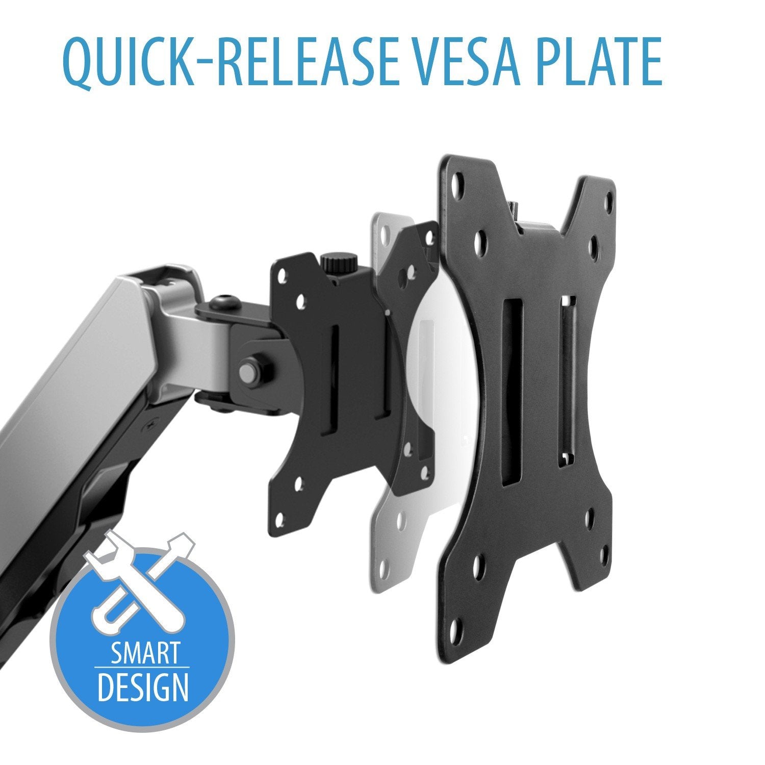 V7 Soporte Para Monitores Con Ajuste Manual
