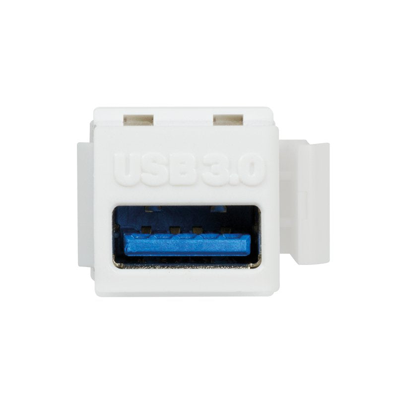 Keystone Empalme Usb 3.0-A F F, Blanco Logilink