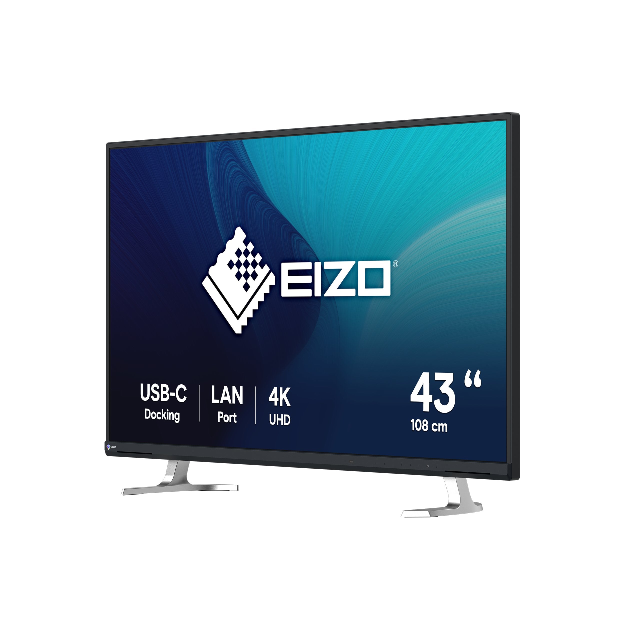 Eizo 108cm 42,5" Ev4340x-Bk 16:09 4k 2xhdmi+Dp+Usb-C Ips
