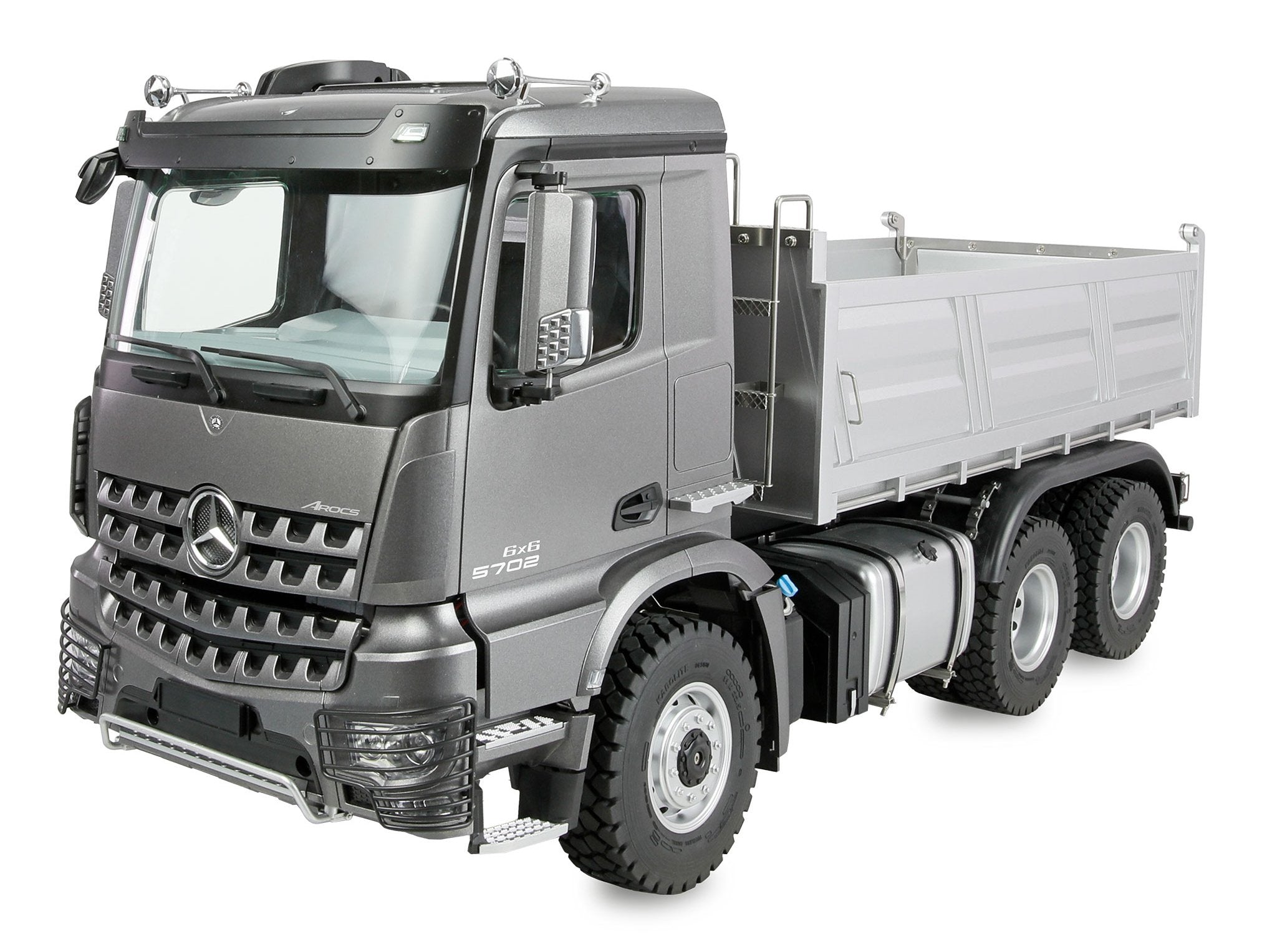 Amewi Mercedes Arocs Muldenkipper 6x6 1:14 Rtr Anthrazit 14+