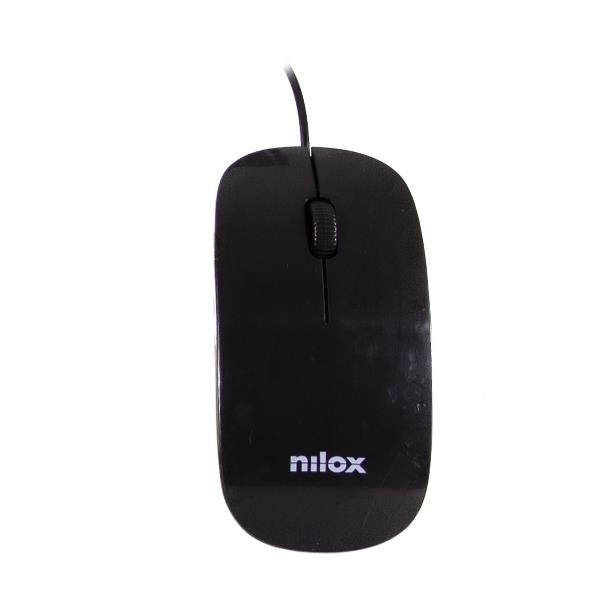 Combo Teclado + Raton Flat Nilox Usb Español Negro