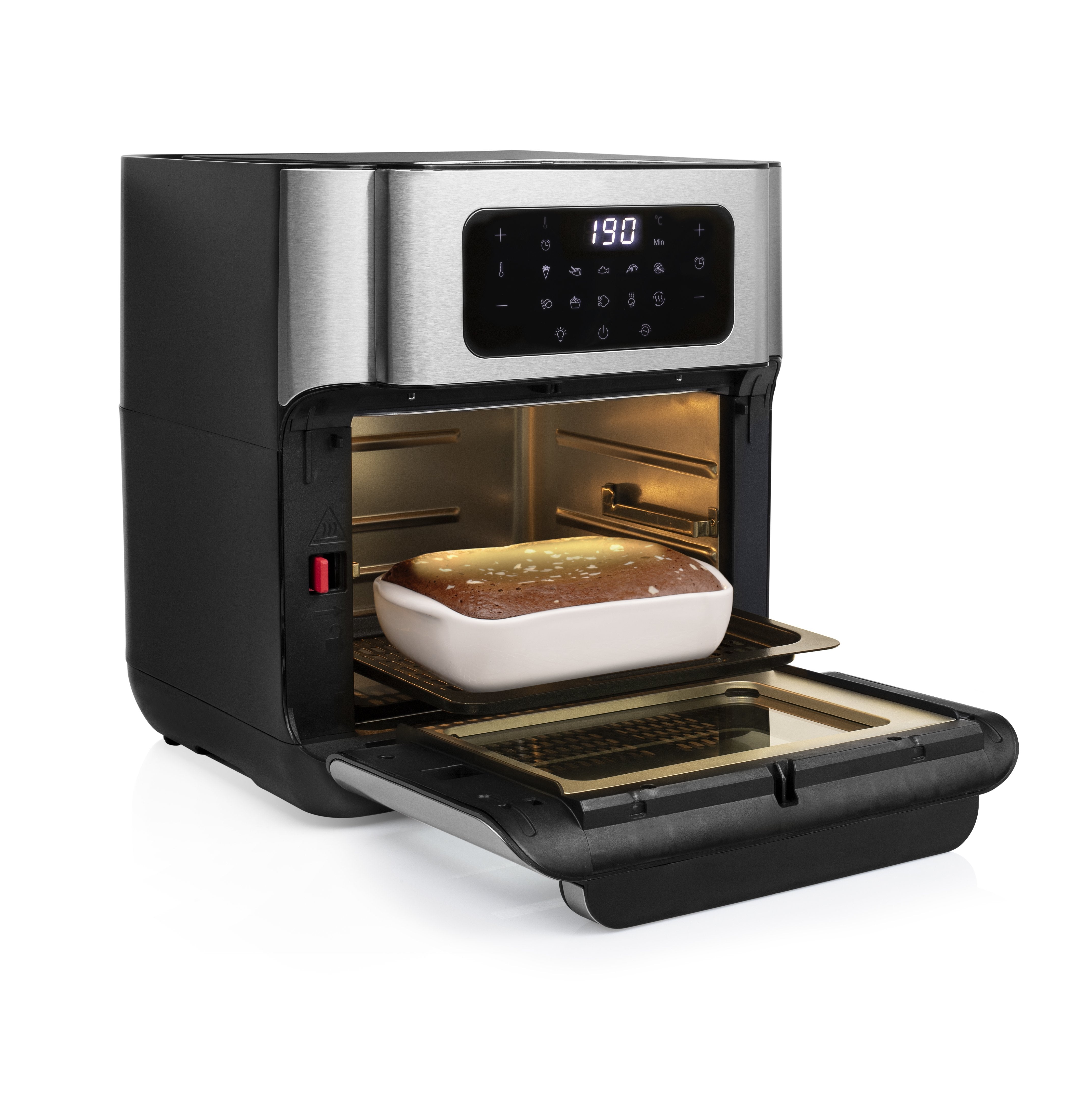 EAN 8713016091451 - Princess 182065 Sencillo 10 L Independiente 1500 W Freidora de aire caliente Plata imagen 35