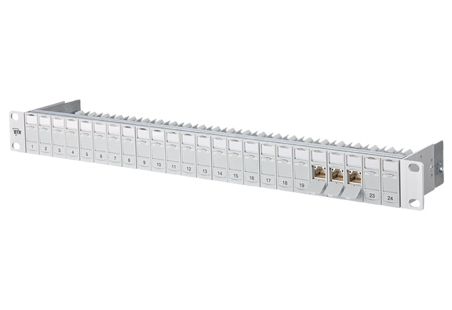 Panel De Conexión Btr C6amodul Cat.6a 24 Puertos 48,30 Cm (19 ")