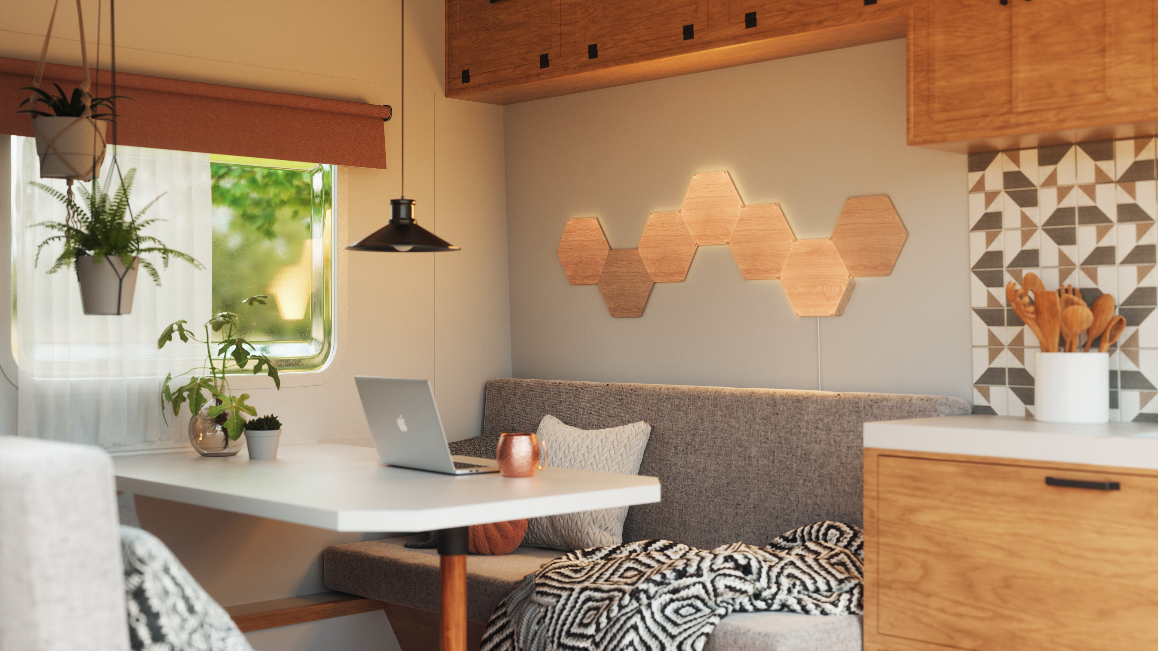 Panel Led Nanoleaf Elements Hexagons Starterkit 13pk