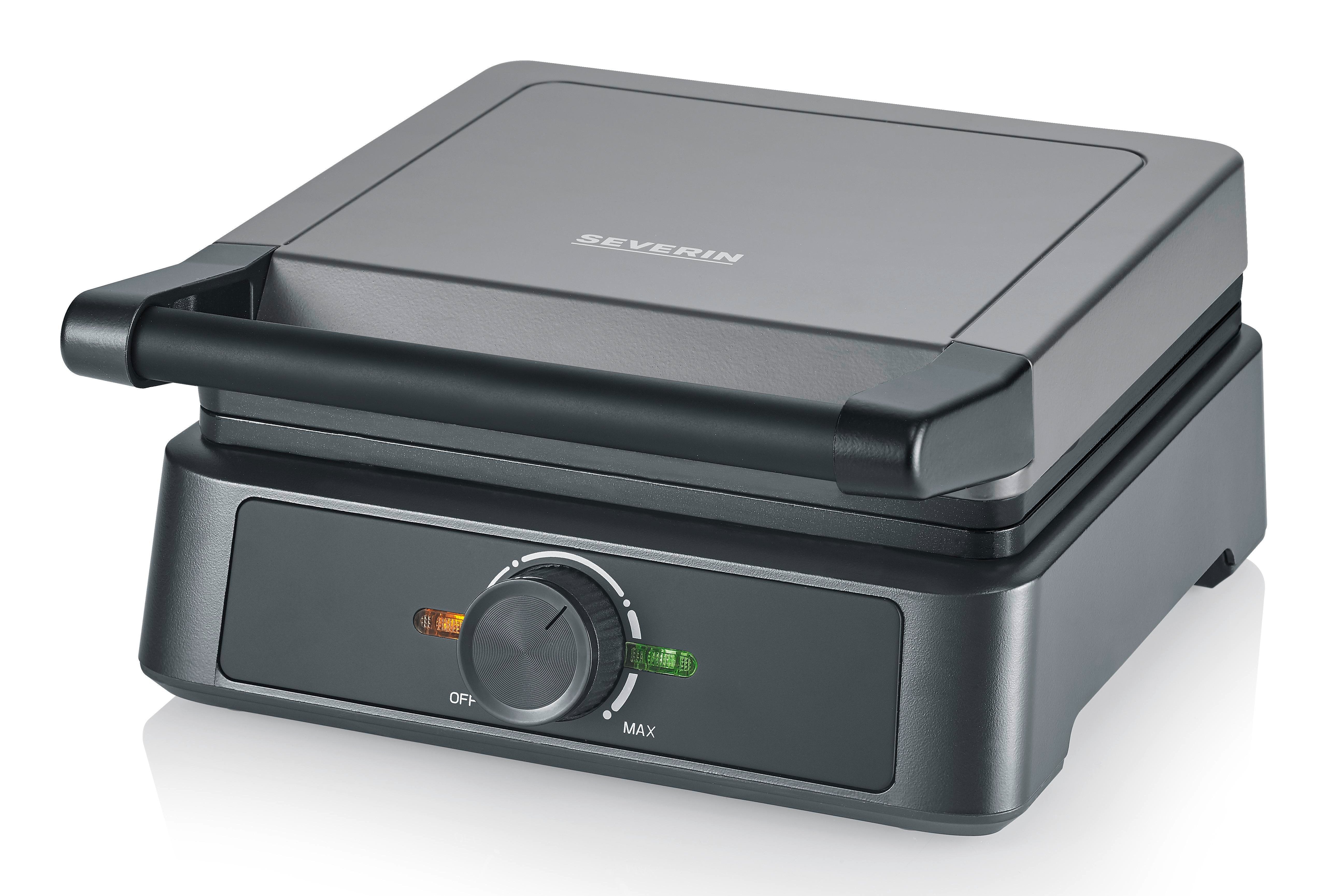 EAN 4008146047015 - Severin WA 2125 gofrera 2 barquillo(s) 1600 W Antracita, Negro imagen 1