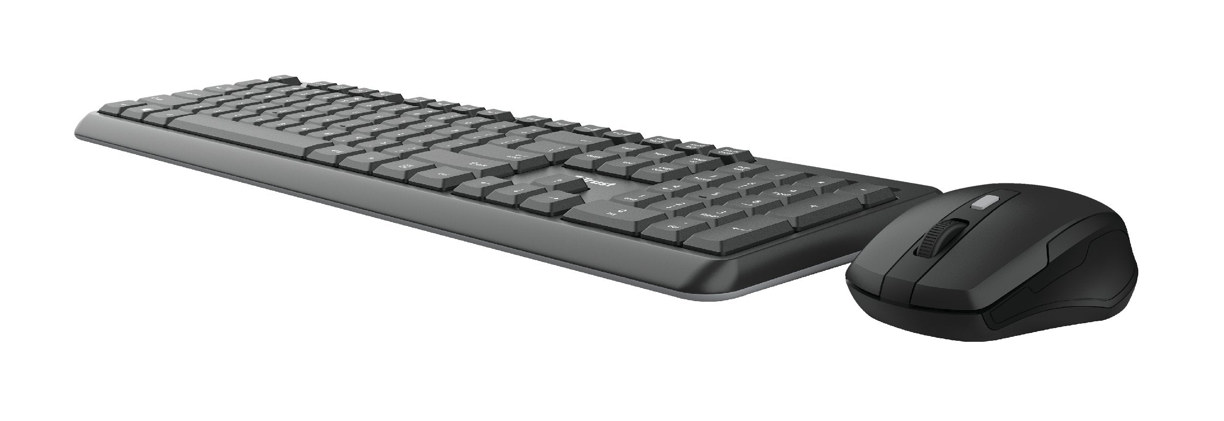 Trust Tkm-350 Tastatur Und Raton Set, Cablelos, Deutsches Qwertz-Layout, Flüssigkeitsgeschützt