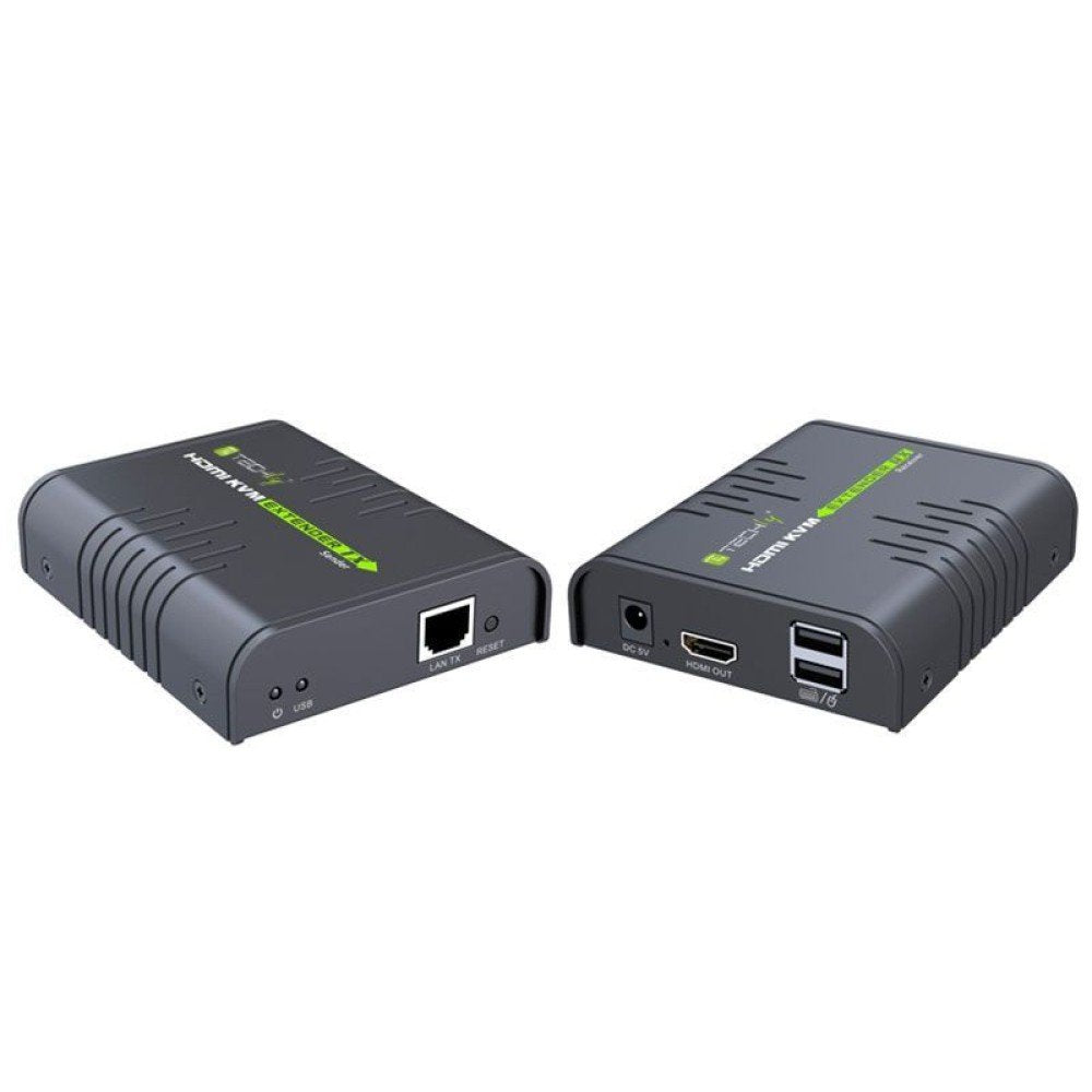 EAN 8054529028214 - Techly IDATA HDMI-KVM2 extensor KVM Transmisor y receptor imagen 8