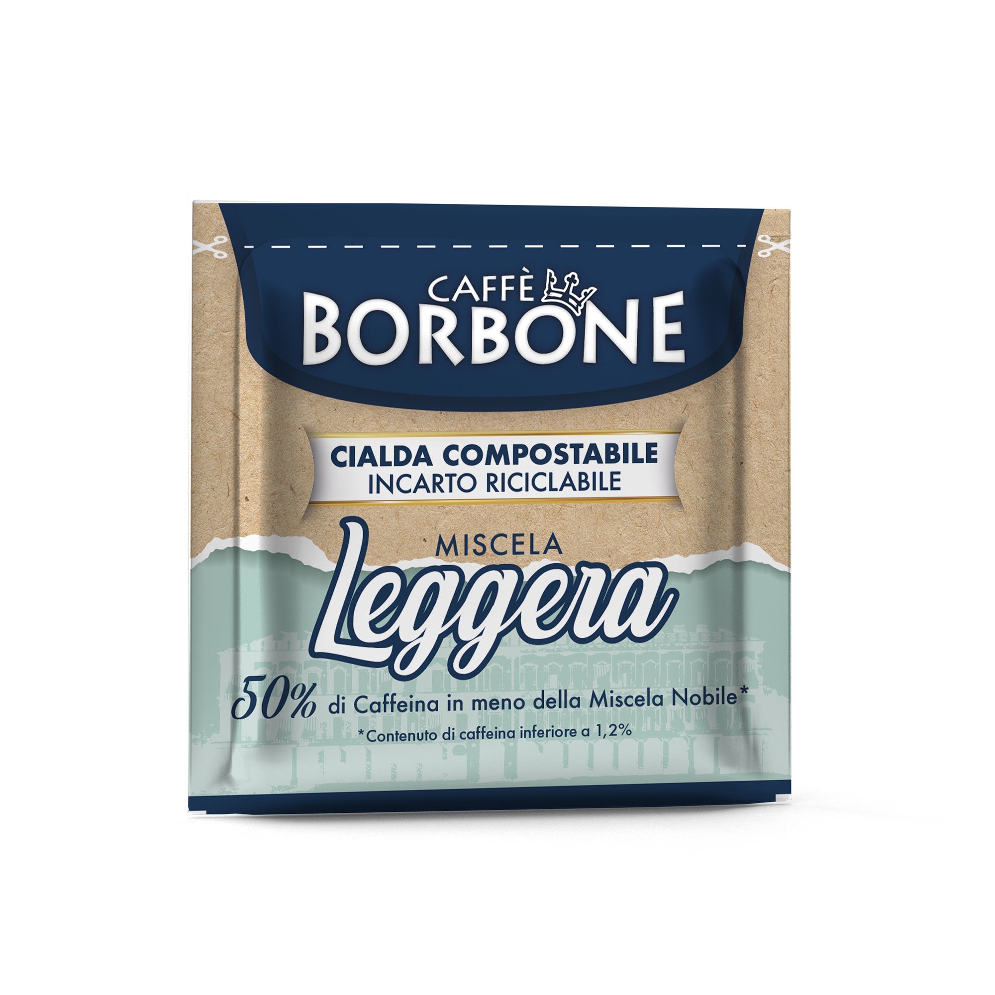 EAN 8055176430238 - Caffè Borbone 44BLEGGERA050N bolsita y cápsula de café Dosis de café 50 pieza(s) imagen 2