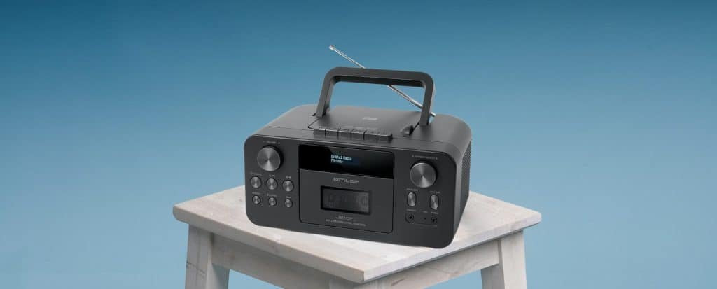 Muse M-182 Db Portable Cd Radio Cassette Recorder With Bluetooth