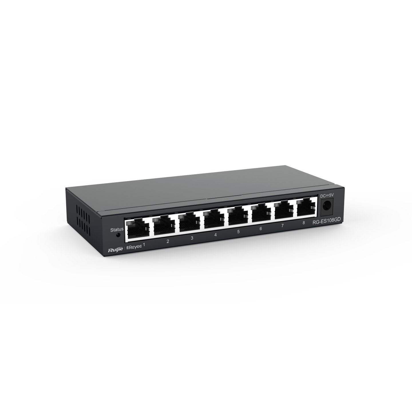 EAN 6971693270442 - Ruijie Networks RG-ES108GD switch No administrado Gigabit Ethernet (10/100/1000) Negro imagen 3
