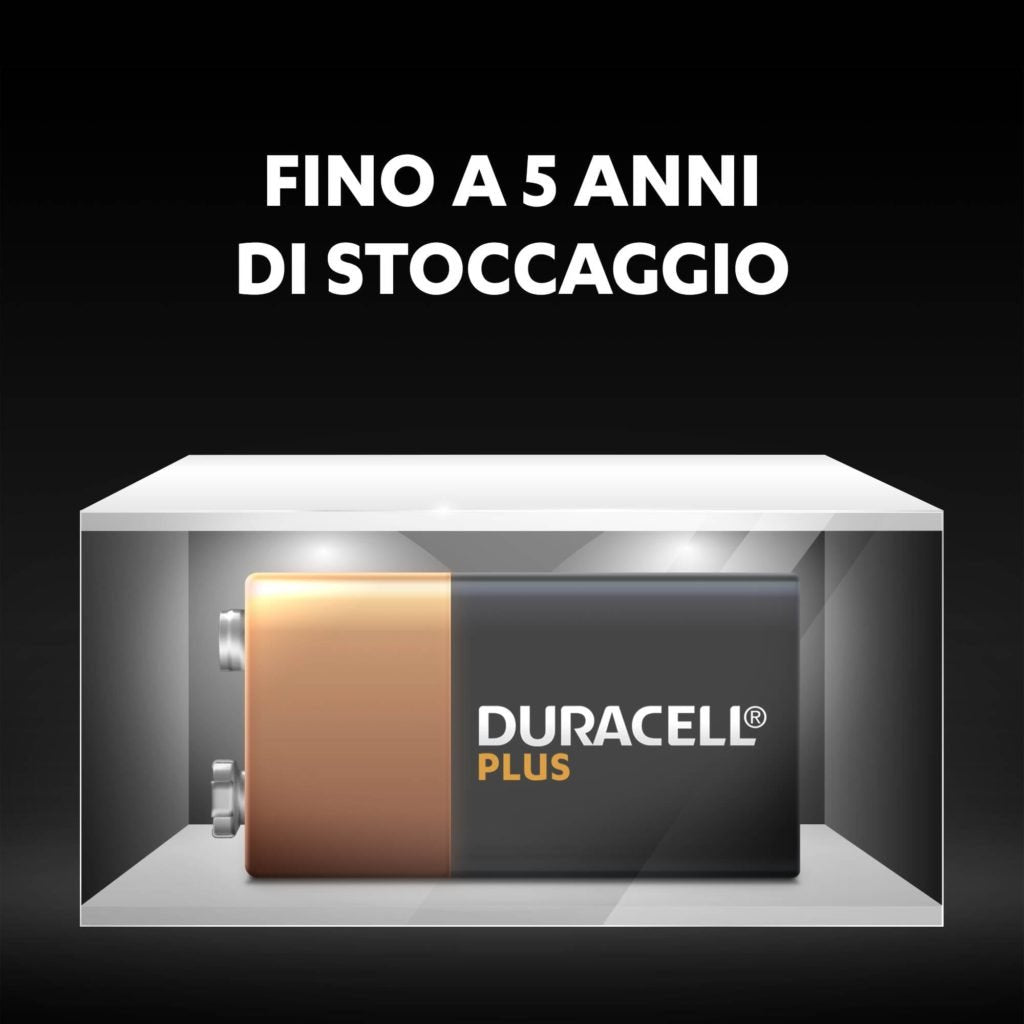 Duracell Pilas Plus Power 6lr61 Alcalinas 9v Pack-1