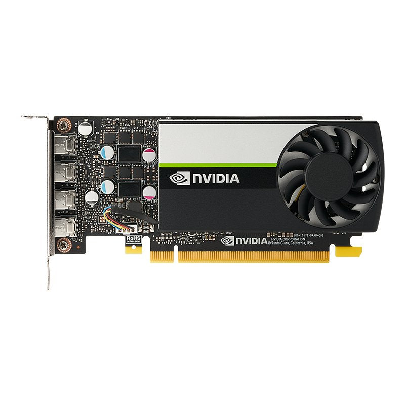 Tarjeta Gráfica Pny Nvidia T1000 Low Profile 4gb Gddr6 Pci-Express 3.0 X16