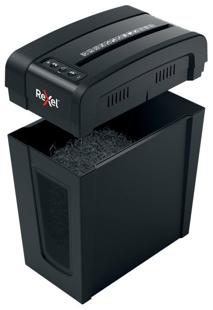 EAN 5028252615303 - Rexel Secure X8-SL triturador de papel Corte cruzado 55 dB Negro imagen 2