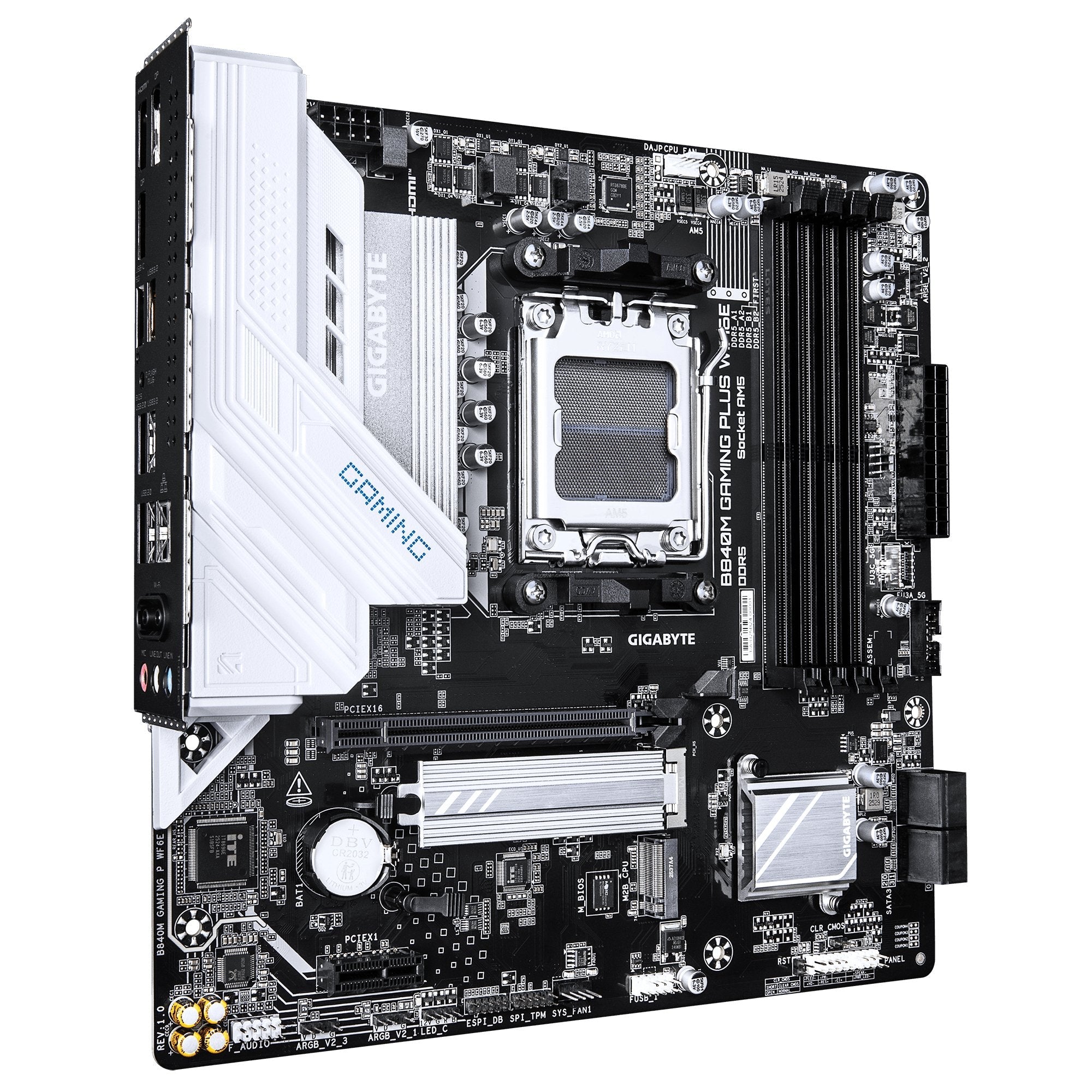 Placa Base Gigabyte B840m Gaming P Wf6e Am5 4xddr5 4xsata 2xm.2 B840m Gaming P Wf6e