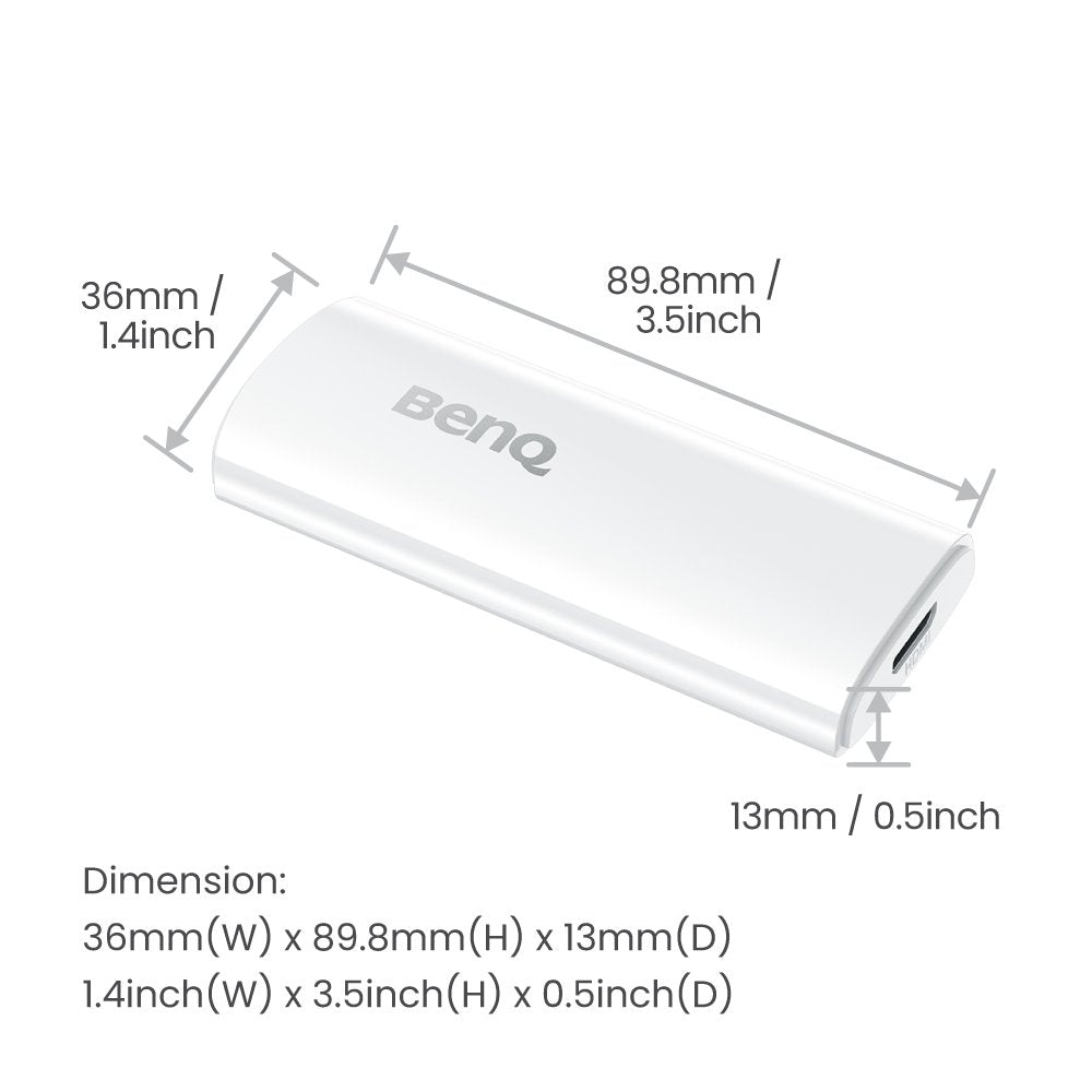 EAN 4718755089886 - BenQ QS02 HDMI 4K Ultra HD Android Blanco imagen 6