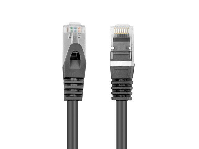 Lanberg Patchcord Rj45 Cat.6 Ftp 0.25m Czarny