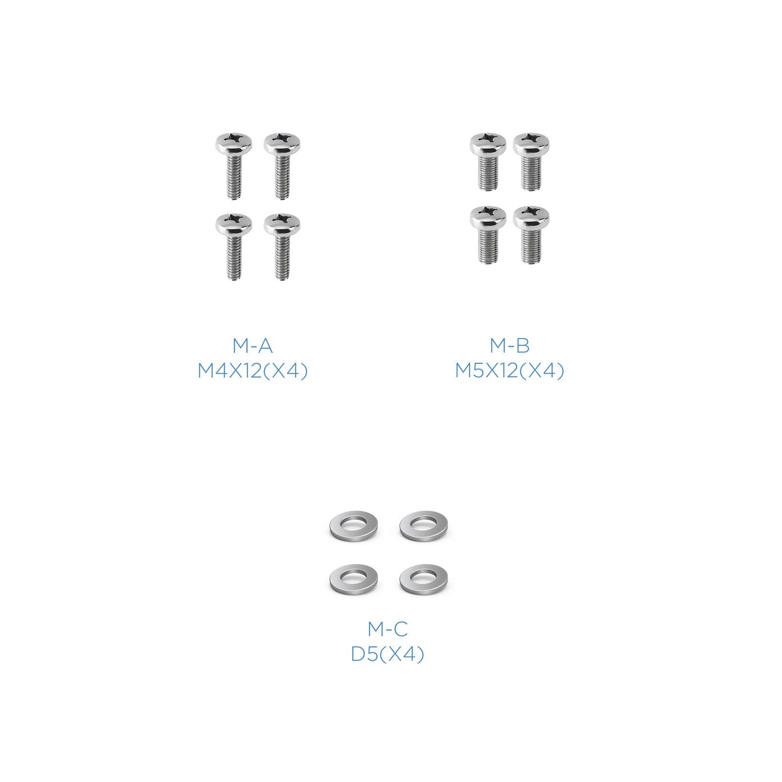 Soporte Mesa Gira Incli 2 Brazos 17-27" Negro