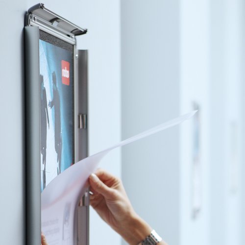 Nobo Vitrina Porta Posters Clipdown A3