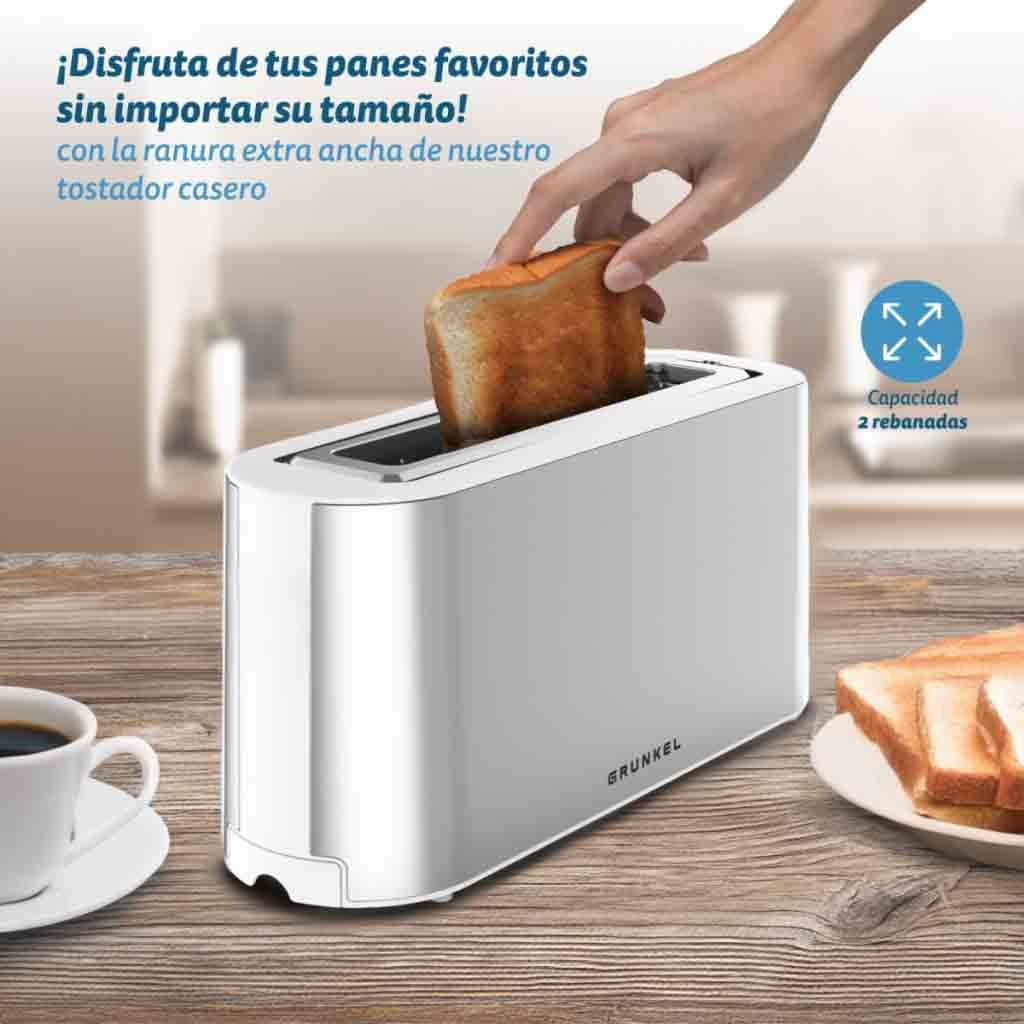 EAN 8426156017471 - Grunkel TS-MAXISTEEL tostadora 6 2 rebanada(s) 1000 W Acero inoxidable imagen 4