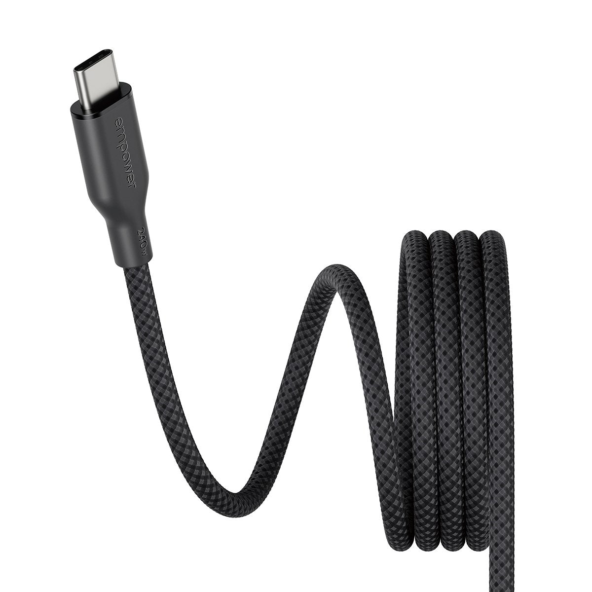 EAN 5715685027697 - PanzerGlass empower™ by ® Magnetic 240W USB-C to USB-C Cable | USB 2.0 | 1.5M | Space Black cable USB 1,5 imagen 6