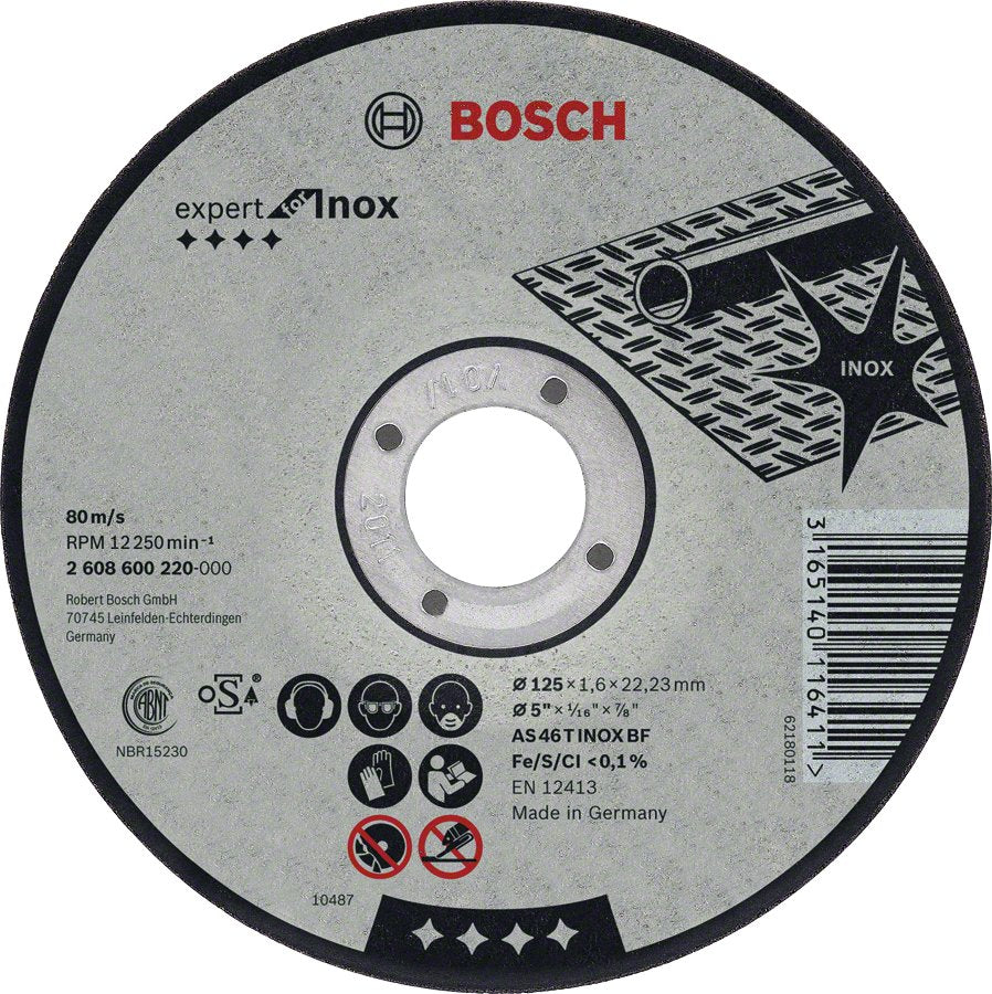 EAN 3165140262859 - Bosch 2 608 600 711 accesorio para amoladora angular imagen 1