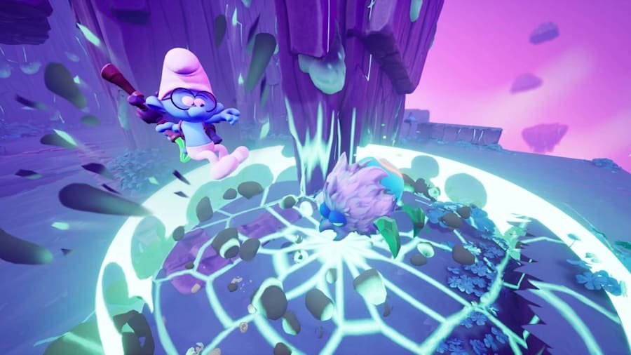 Juego Pitufos 2 - The Prisoner Of The Green Stone Switch