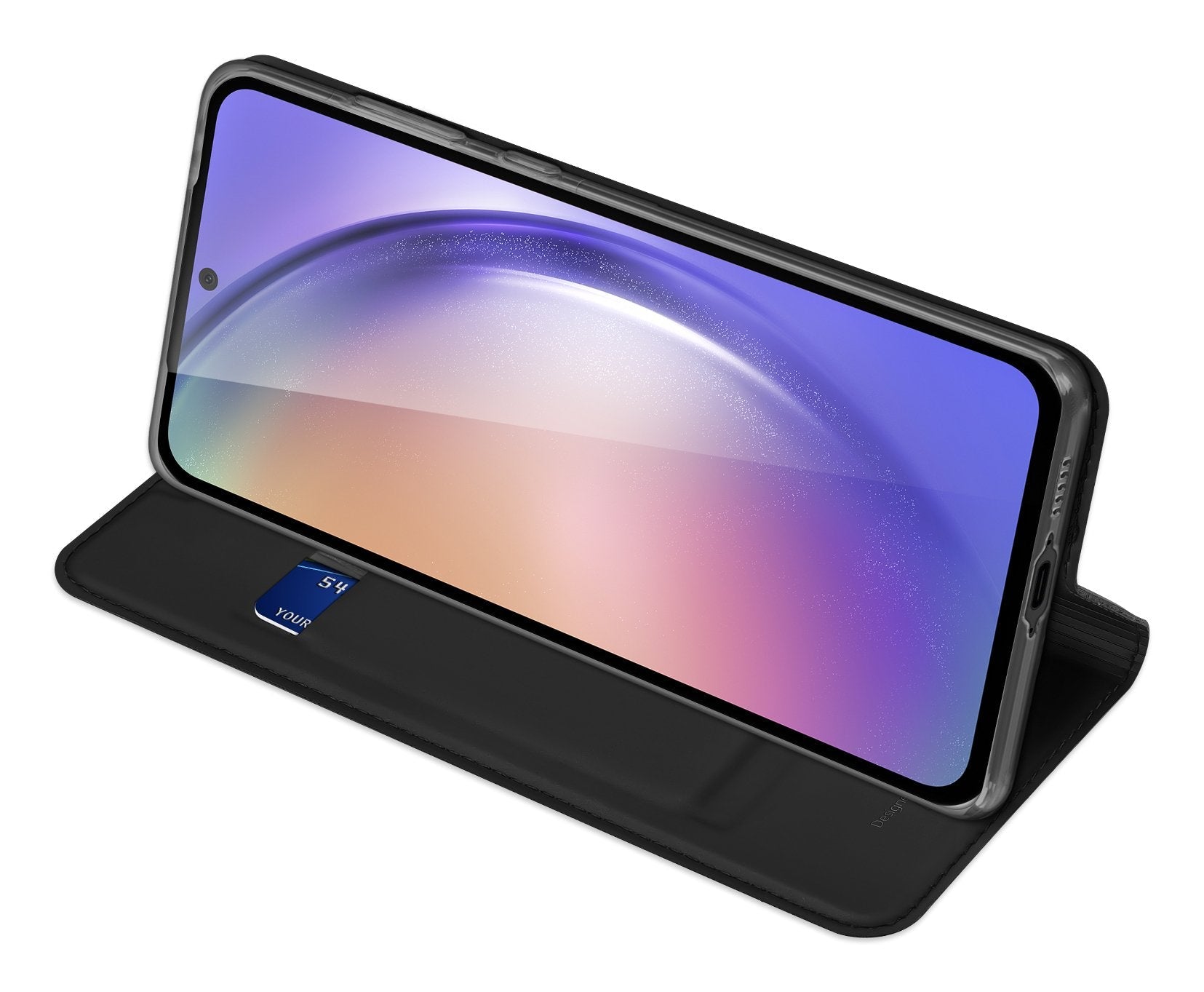 EAN 4250686414875 - nevox 2487 funda para teléfono móvil 17 cm (6.7") Folio Negro imagen 3