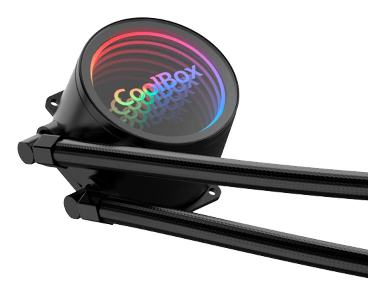 EAN 8436624420139 - CoolBox Infinite Liquid 240 ARGB Procesador Sistema de refrigeración líquida todo en uno 12 cm Negro 1 pi imagen 2
