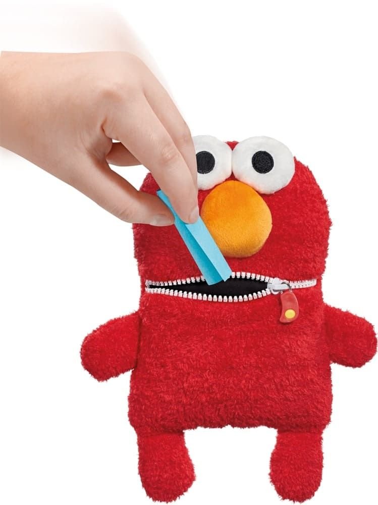 Schmidt Juega Al Comedor De Preocupaciones Elmo, Peluche (Rojo, Tamaño: 27,5 Cm)