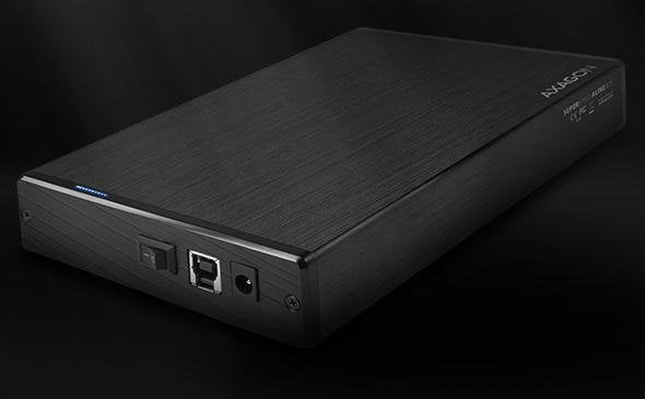 Axagon Ee35-Xa3 Caja Externa De 3,5, Usb 3.0 / Sata Ii, Aluminio - Negro