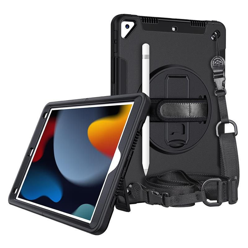 Ipad 10.2 2021/2020/2019 Ohio Defender Case With Hand Strap