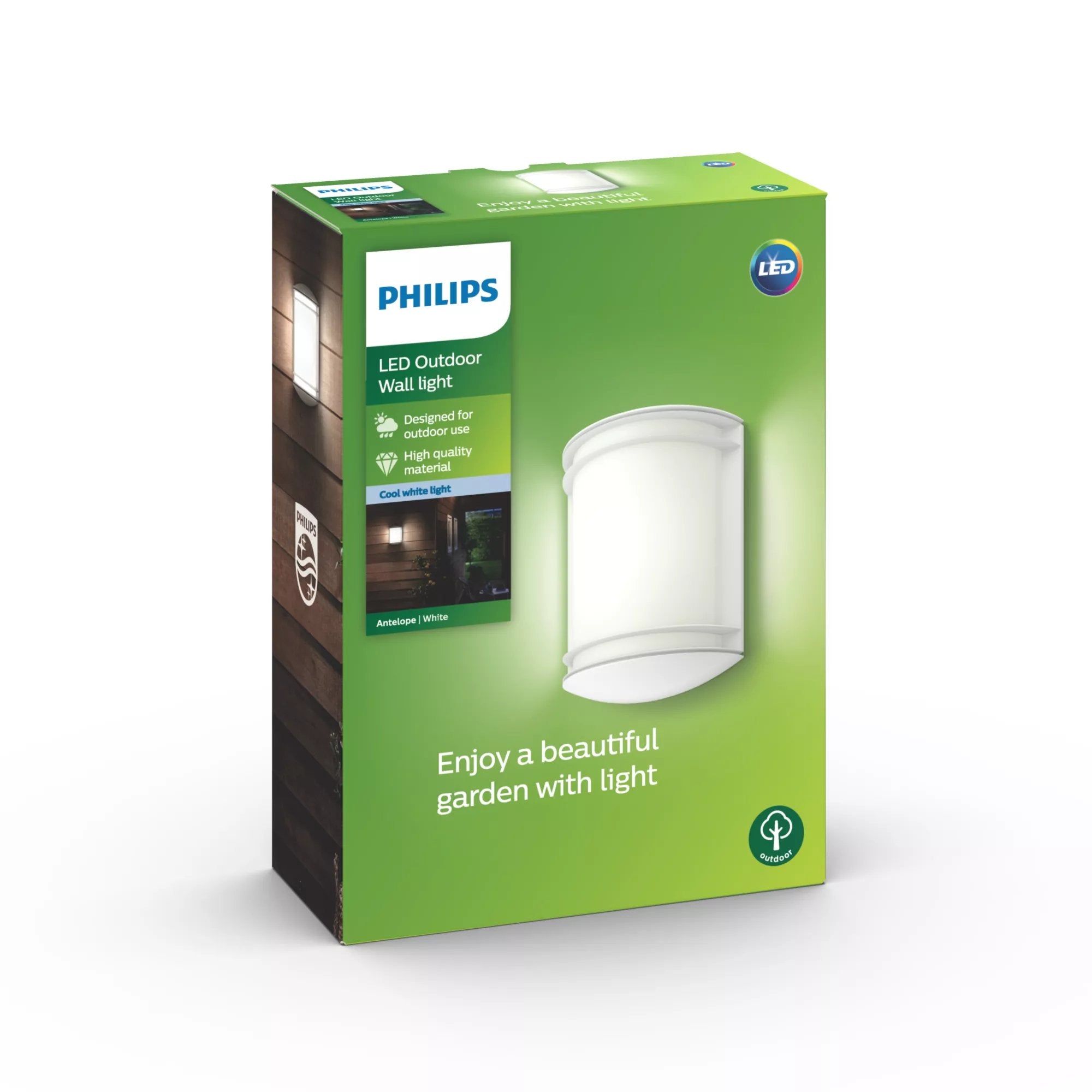 Aplique Led 6w 600lm 4.000k Blanco Antelope Philips