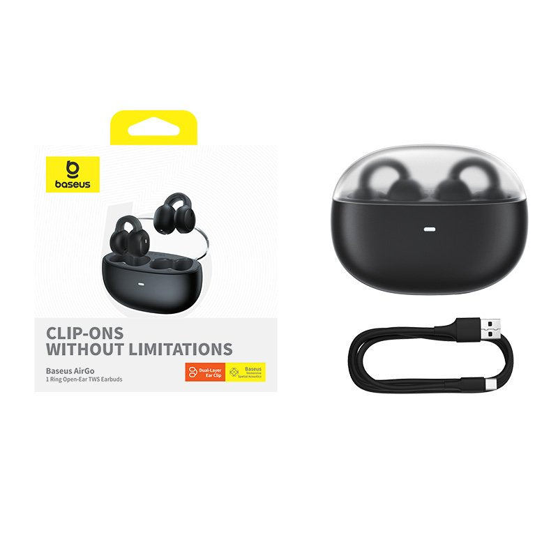EAN 6932172655334 - Baseus AirGo 1 Ring Auriculares True Wireless Stereo (TWS) Dentro de oído Llamadas/Música Bluetooth Negro imagen 4