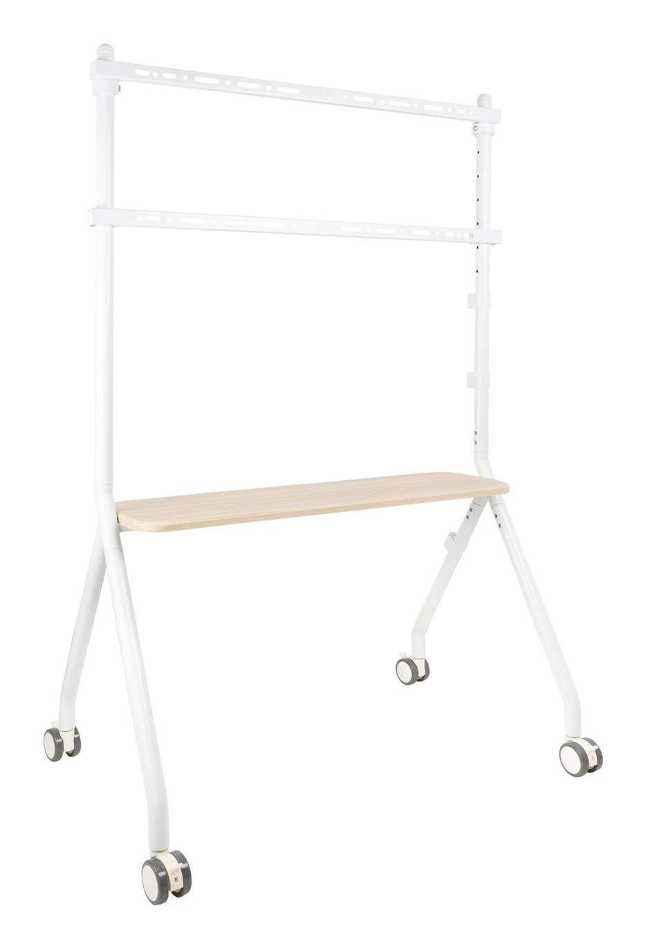 Soporte Suelo Ruedas "Ilove" Pantalla 49-80'' Blanco Tooq