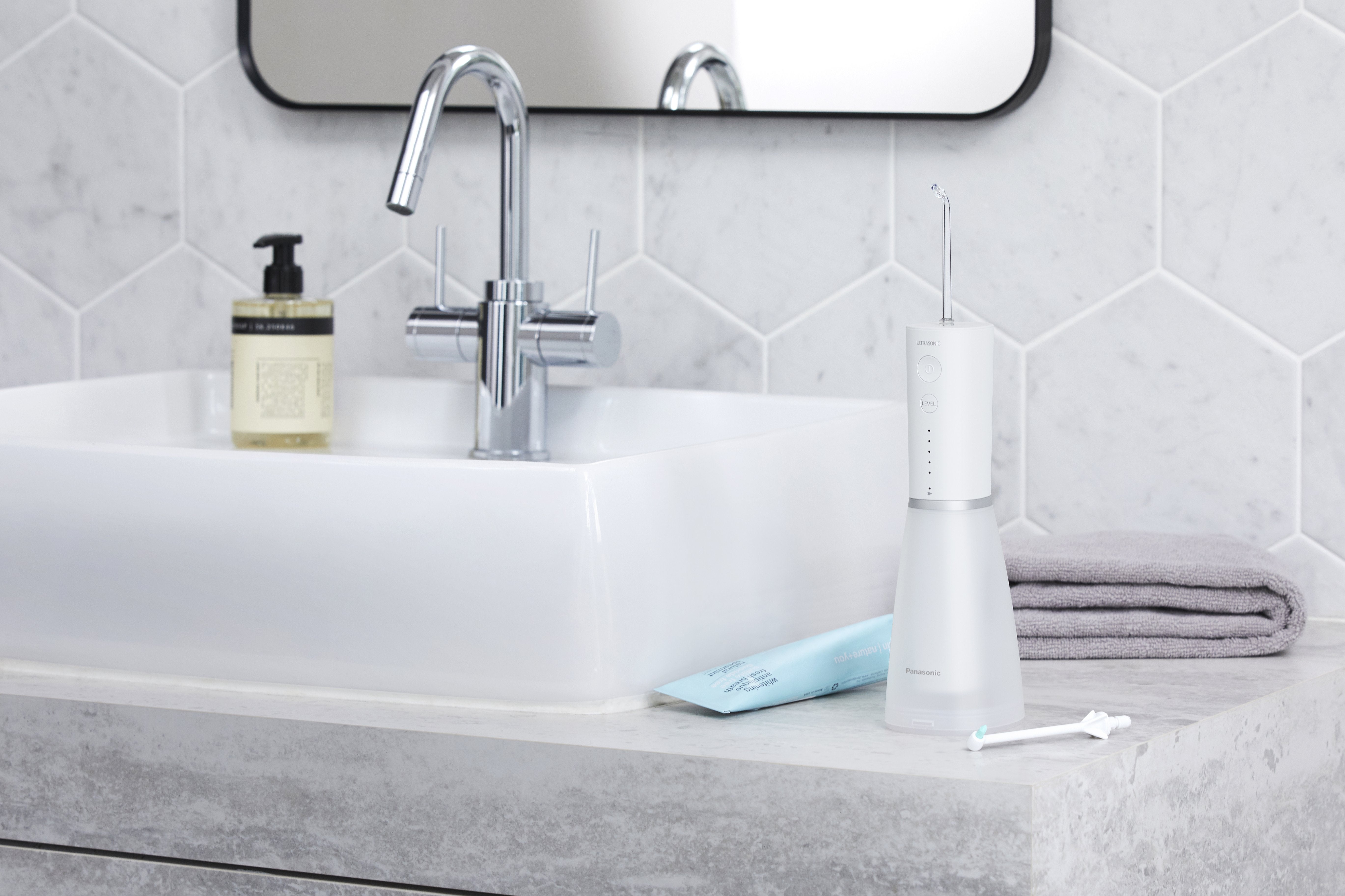 Panasonic Oral Irrigator Ew-Dj86-W503, White