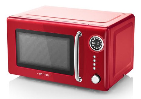 Horno Microondas Storio Eta321090030, 20 L, 700 W, 5 Programas, Rojo.
