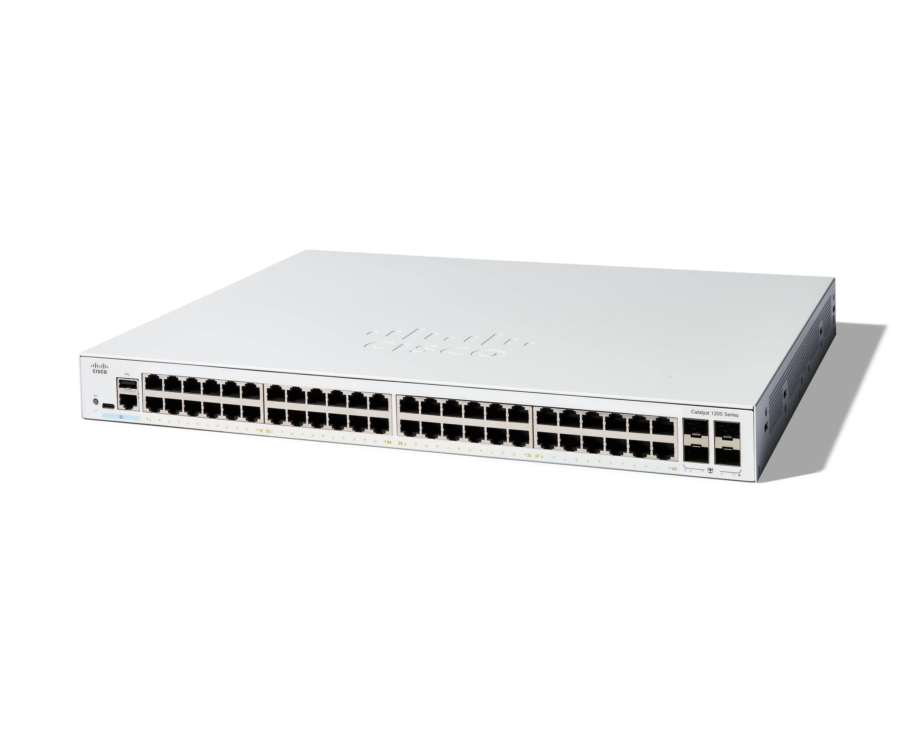 EAN 0889728521765 - Cisco C1200-48T-4G switch Gestionado L2/L3 Gigabit Ethernet (10/100/1000) Blanco imagen 1