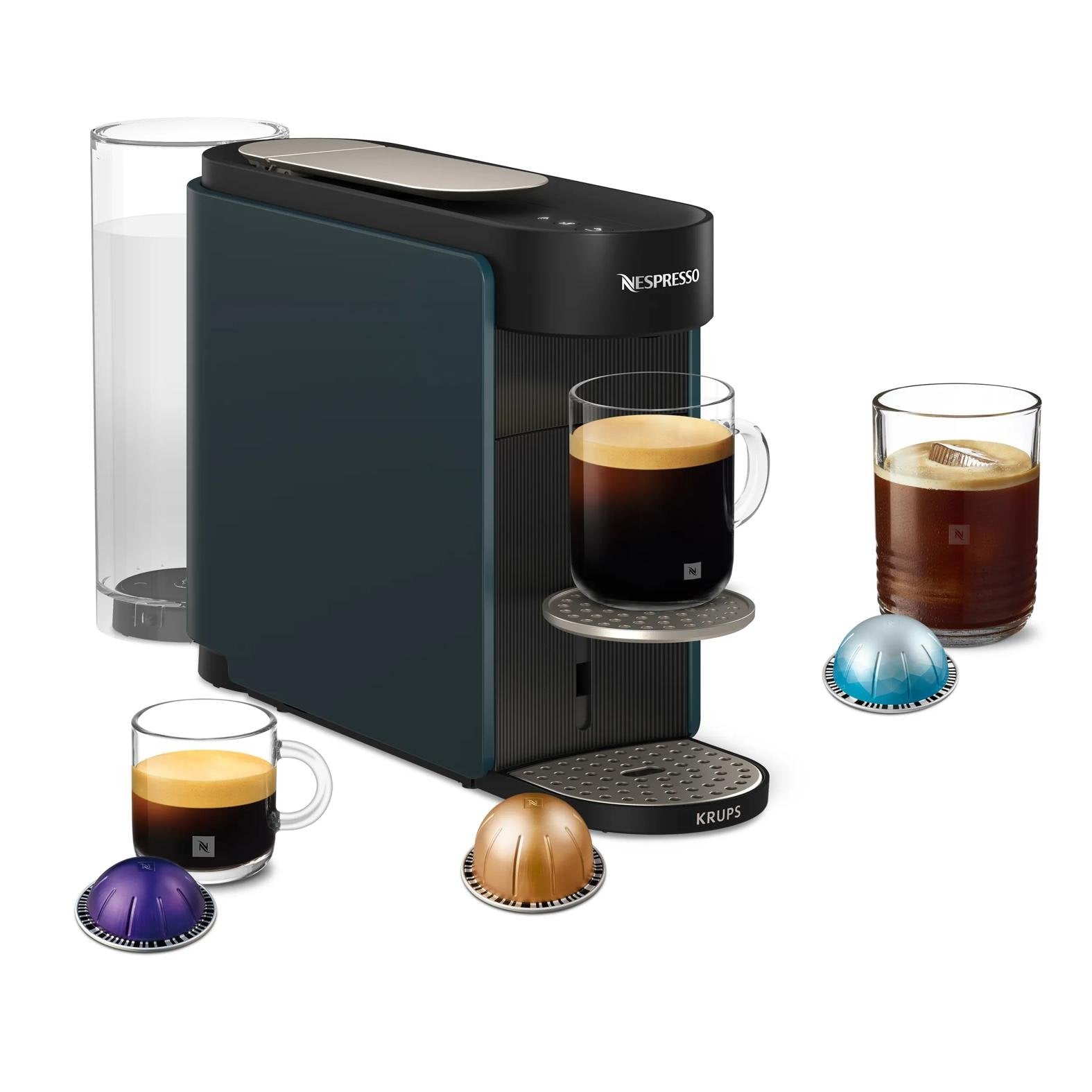 Nespresso Xn 9404 Vertuo Up Ocean Blue By Krups