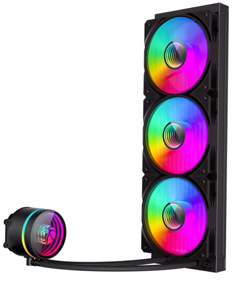 Gamemax Cpu Liquid Cooler Iceburg 360 Infinity Black