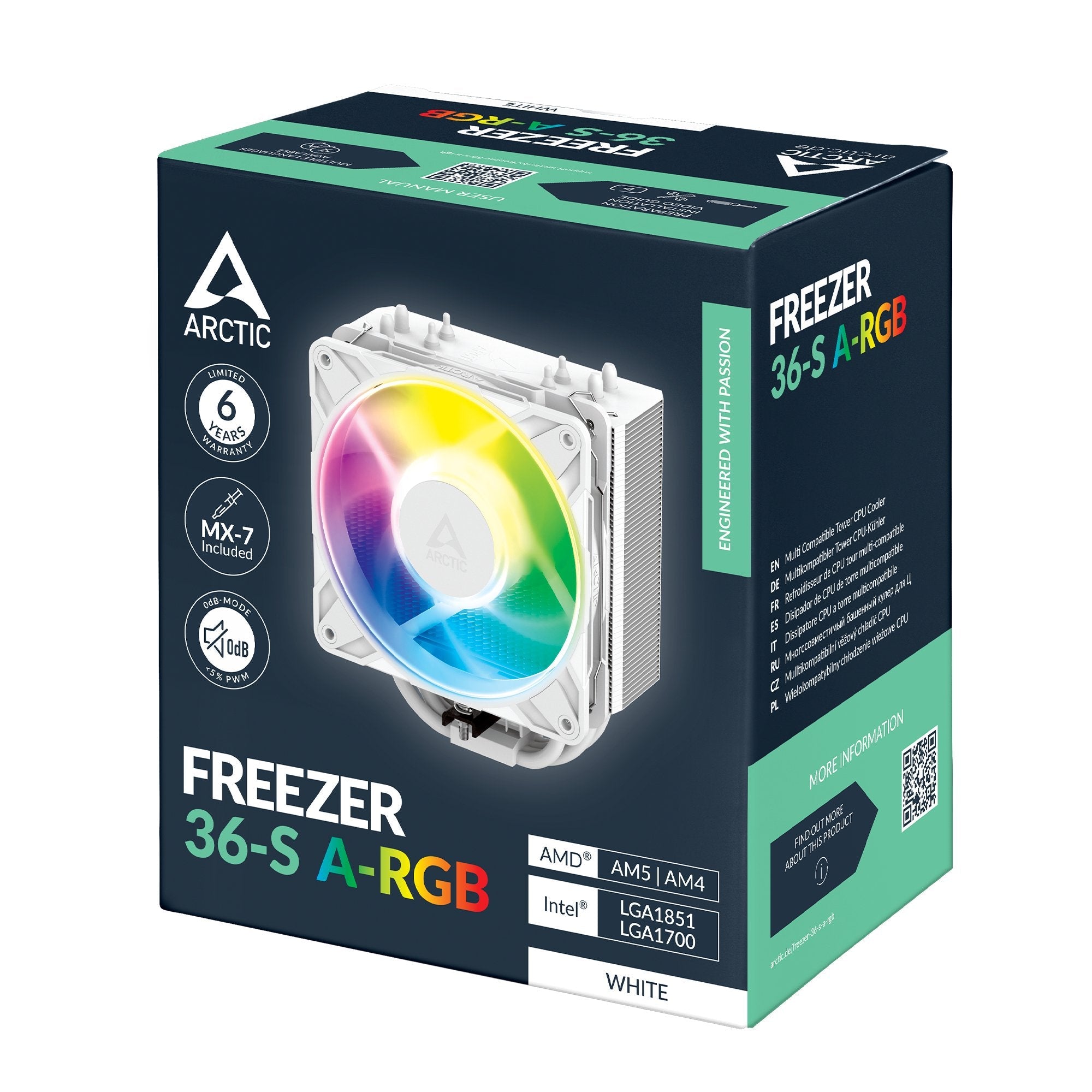 Arctic Arctic Freezer 36-S A-Rgb (White) Acfre00199a