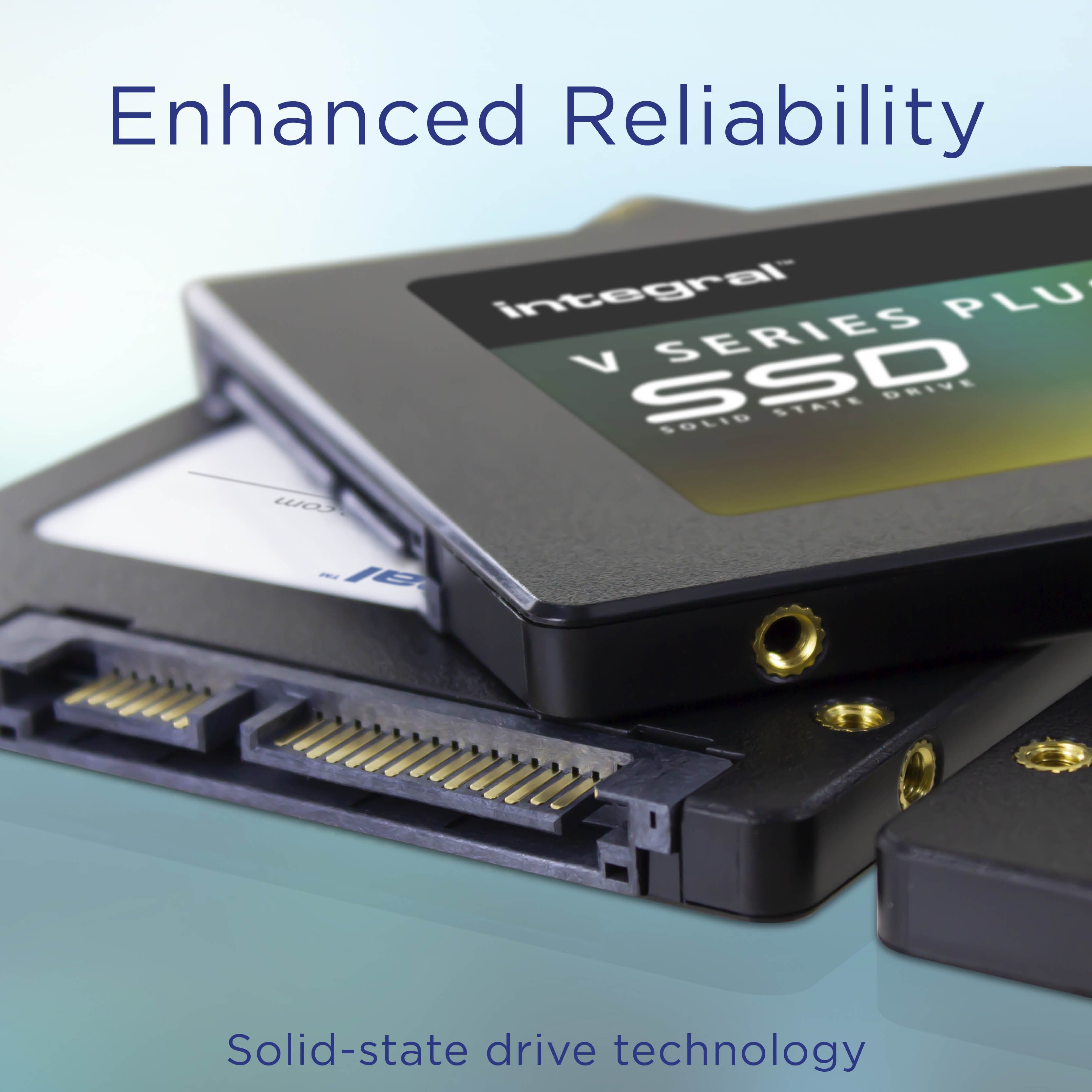 1tb - 1024gb Ssd 2.5inch Sata 3 R-550mb/S W-520mb/S Tlc Tbw 512 V Series 2 Plus Integral